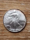 2005 American Silver Eagle Silver Dollar Some Toning Free Shipping