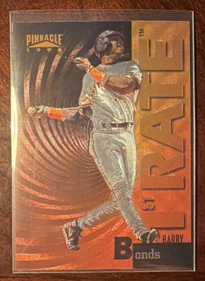 1996 Pinnacle Barry Bonds 1st Rate #9 San Francisco Giants