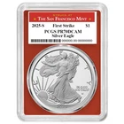 Presale - 2025-S $1 1-oz Proof American Silver Eagle PCGS PR70DCAM FS San