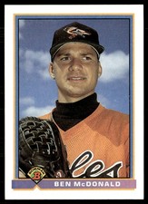 1991 Bowman Ben McDonald Baltimore Orioles #86