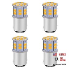 LED Bulb Super Bright 2357 BAY15D 7528 2057 LED Bulbs for 1157 Amber Yellow