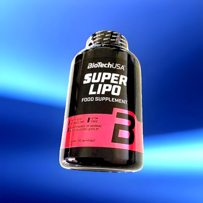 (127,20 /kg)BioTech USA Super Lipo 125g Dose 120 Tabs