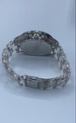 Women Michael Kors Clear Acrylic Chronograph Crystal Bezel Stainless 40mm Watch — photo 6