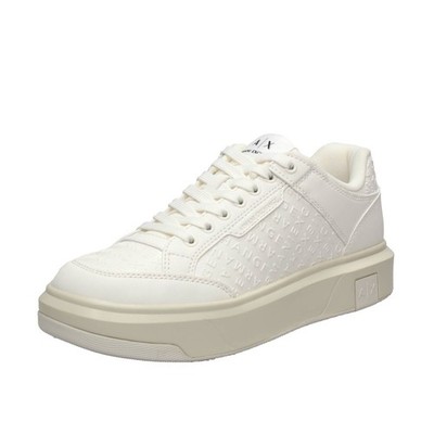 Armani Exchange Sneaker Oversize Leder Weiß - Herren Schuhe Sneaker
