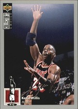 1994-95 Collector's Choice Silver Signature #264 Kevin Willis - BSK