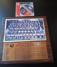 Super Bowl Chicago Bears NFL Plaques for sale | eBay