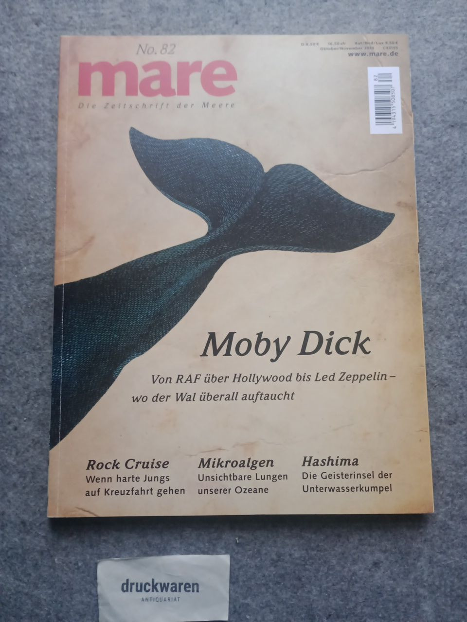 mare - Die Zeitschrift der Meere : No. 82 Oktober/November 2010 Gelpke, Nikolaus