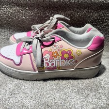 BARBIE Pink SNEAKERS By Mattel Women Size 7 Casual Court Shoes 2024