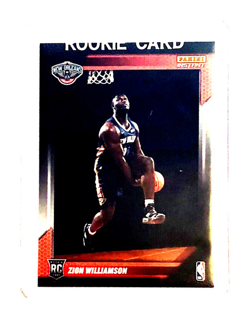 Zion Williamson Rookie 2019-20 Panini Instant RC Pelicans Game NBA SP 1 of 14091