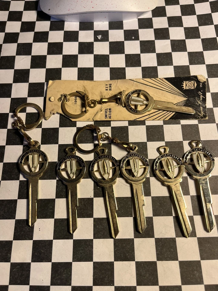 Olds Cutlass 442 1968 1972 1976 Antique Original Key Blanks Fits All Olds Ign - Image 2 of 4