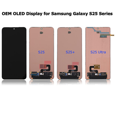 Oled Display Assembly US OEM OLED Display LCD Touch Screen Assembly for Samsung Galaxy S25 ...