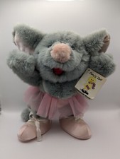 1988 Suzy's Zoo Tillamook Mouse Ballerina Starshine 11" Plush With Tag