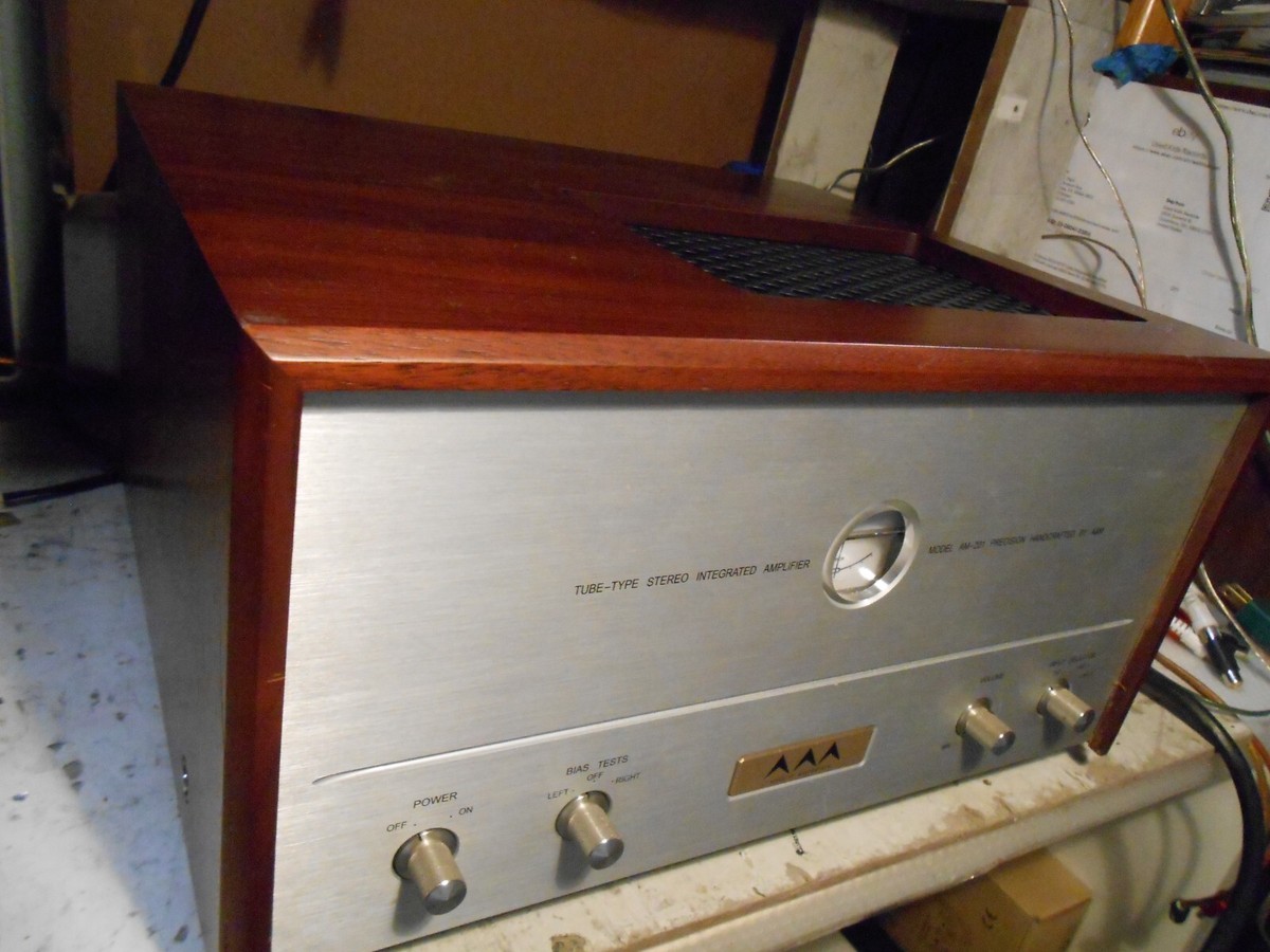 ACOUSTIC MASTERPIECE AM-201 真空管　プリメインアンプ Vintage Acoustic Masterpiece AM-201 vacuum tube integrated stereo