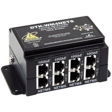 DITEK DTK-WM4NETS 4-Channel Wall Mount Network Surge Protector