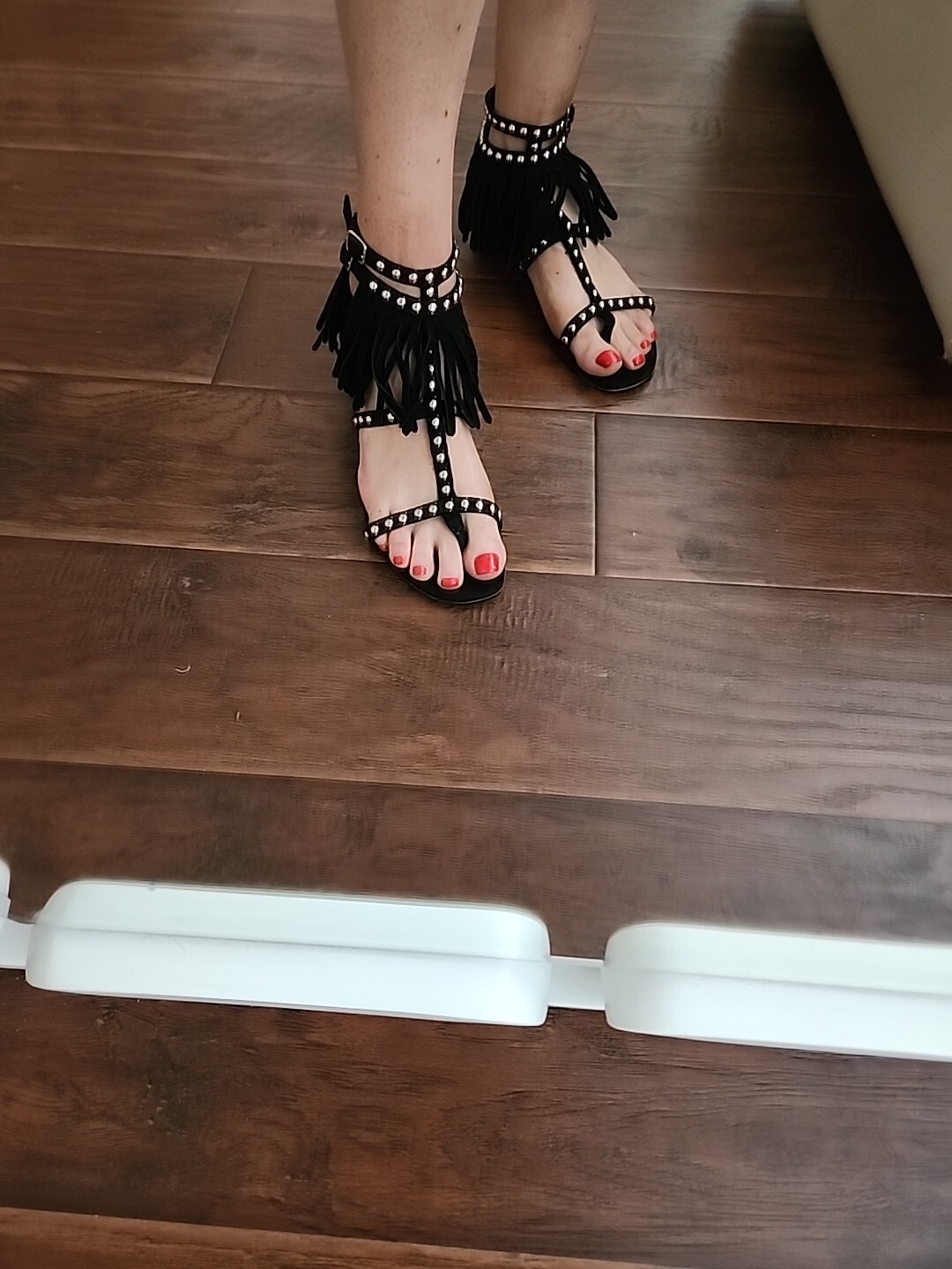 Sandali gladiatore gladiatore borchie Saint Laurent taglia 40