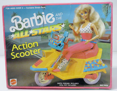 vintage barbie scooter