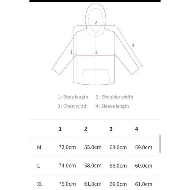 BTS×マクドナルドコラボ公式ロゴ フーディパーカーLサイズ