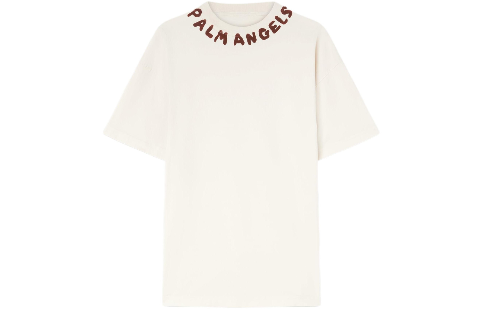 Футболка с сезонным логотипом Palm Angels Белаякрасная 66490₽