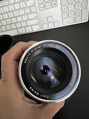 ZEISS Zeiss Makro-Planar T 100mm f/2 ZF MF Lens For Nikon for sale 