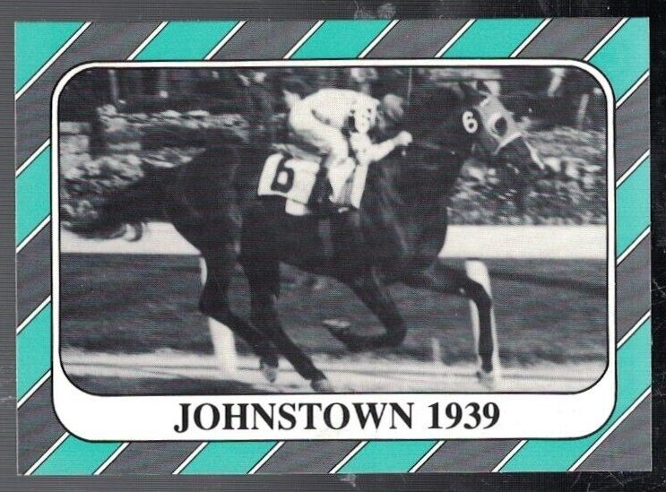 1991 HORSE STAR CARDS HORSE RACING 1939 JOHNSTOWN65 eBay