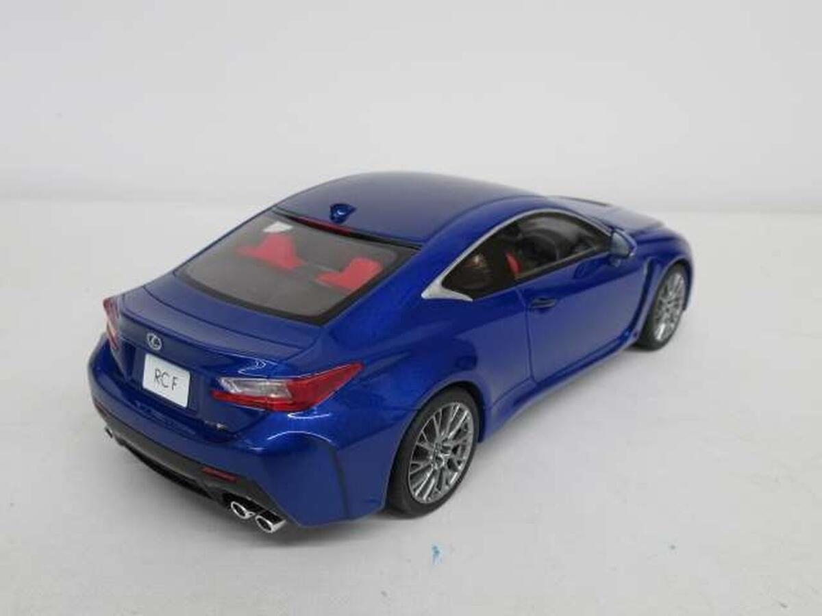 アウトレット福袋 Kyosho Lexus RC F 1/18 Scale Diecast Car Blue Samurai Series 乗用車