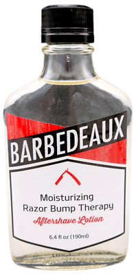 Barbedeaux Moisturizing Razor Bump Therapy Aftershave Lotion - 6.4oz After Shave