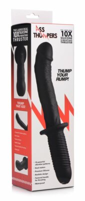 Ass Thumpers Large Realistic 10X Silicone Vibrator Thruster Dildo with Handle # | eBay Ass Thumpers Large Realistic 10X Silicone Vibrator Thruster Dildo with Handle # | eBay