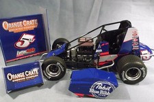 LUCAS WOLFE PABST BLUE RIBBON BEER 1:18 ACME SPRINT CAR GMP A1809519 OUTLAWS NEW