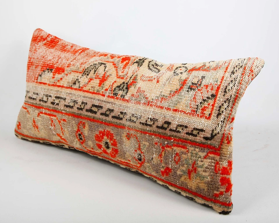 Jute Cushion Cover Home Deco Vintage Throw Case Square Kilim Pillow Handmade - Image 3 of 4