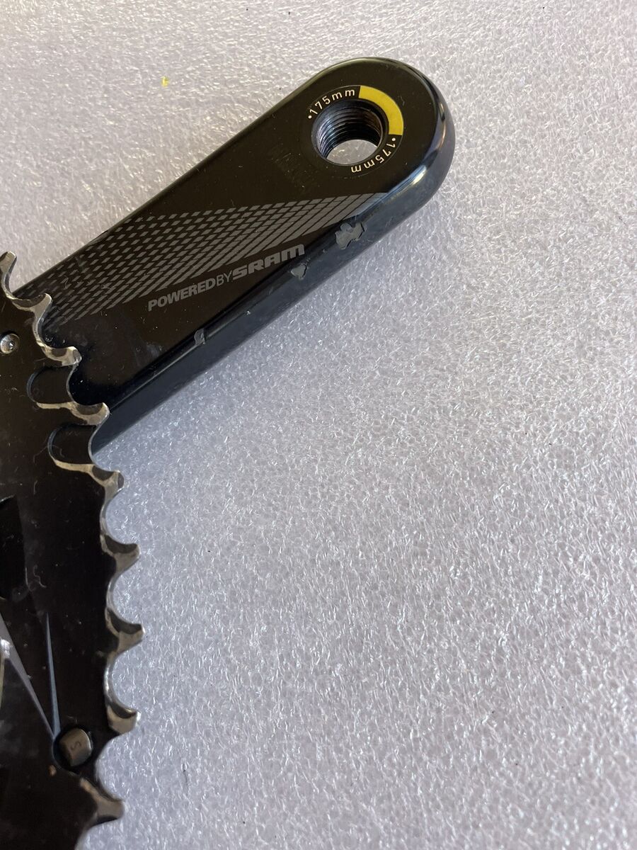 Quarq DZERO GXP Road Bike Power Meter Crankset. 175mm Quarq DZERO GXP Road Bike Power Meter Crankset. 175mm