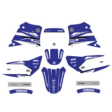 2000 - 2007 YAMAHA TTR125 GRAPHICS KIT MOTOCROSS STICKERS DECALS KIT 21mil Thick