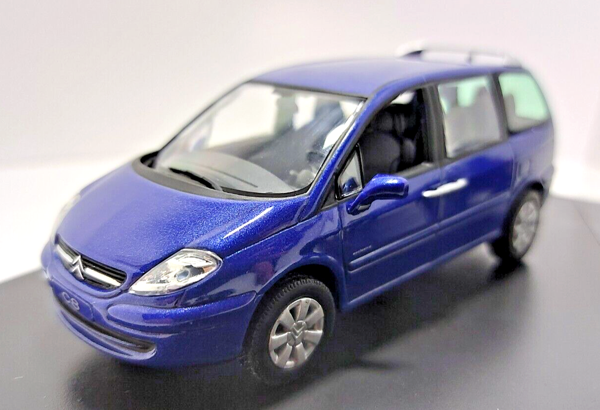 NoRev Citroen C8 MPV Blue 1/43 Scale Diecast Model Car Dealer Boxed