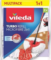 Vileda Turbo 2In1 Easywring&Clean Wischmopp ErsatzköPfe MoppköPfe 2Er Pack