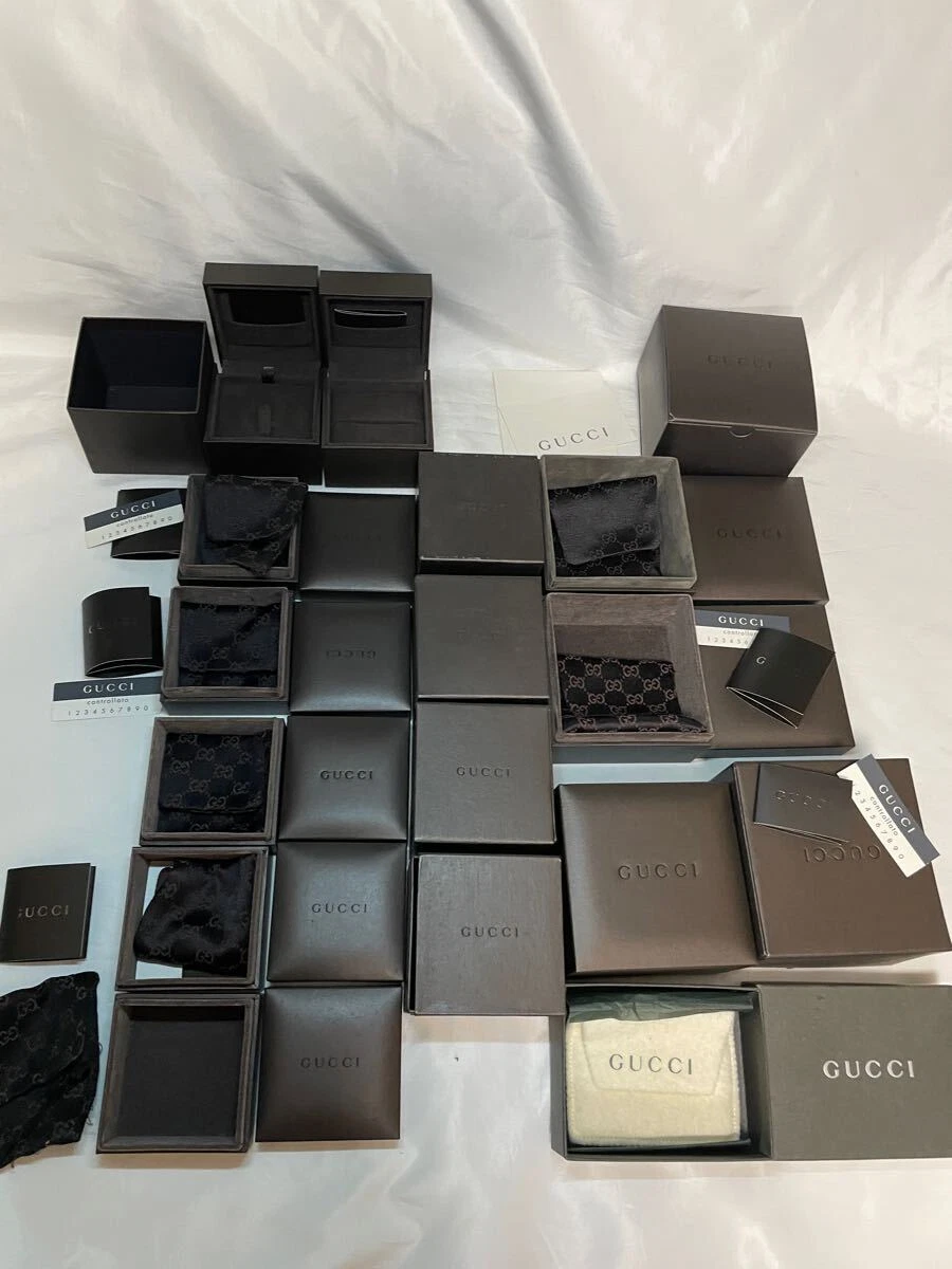 GUCCI Coffret Bijoux Boîte Pochette de Voyage 11 Pièces V1179752416HA