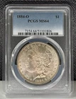 1884-O Morgan Silver Dollar PCGS MS64 (806)