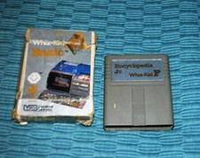 Vintage 1986 Vtech Talking Wiz Kid Cartridge With Program Cards