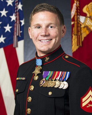 U.S. Marine Cpl. William Kyle Carpenter, Medal of Honor Recipient 8x10 Photo 40