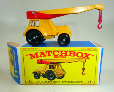 Matchbox RW 11C Jumbo Crane 2. Ausführung gelb & rot perfekt ''E3'' Box