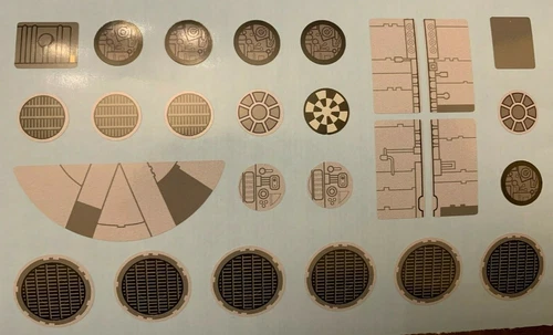 Custom Replacement Stickers for Star Wars Millennium Falcon 7965