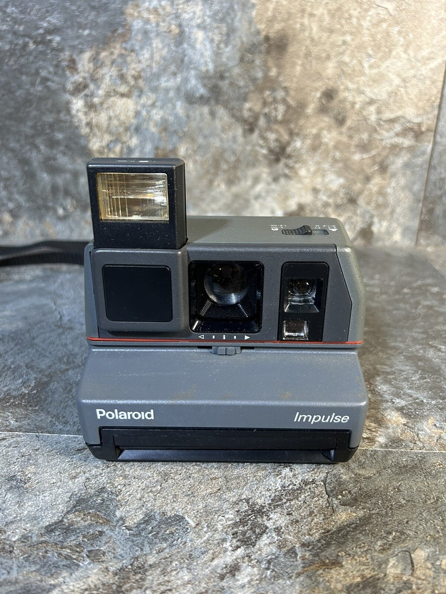 Polaroid Impulse System Flash Instant Camera Sold As Is