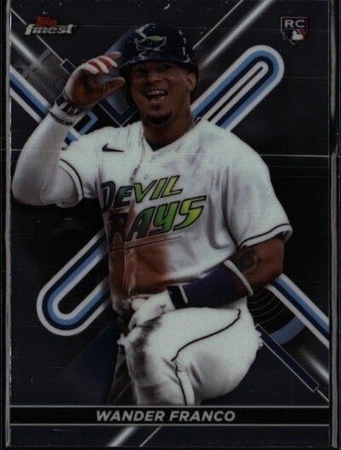 Wander Franco #2 2022 Topps Finest card