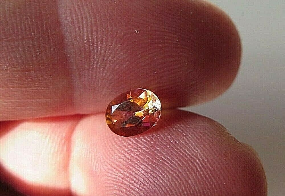 Pierre Précieuse Mystic Topaz Naturelle 8x6 Mm - Splendide, Sans Emballage