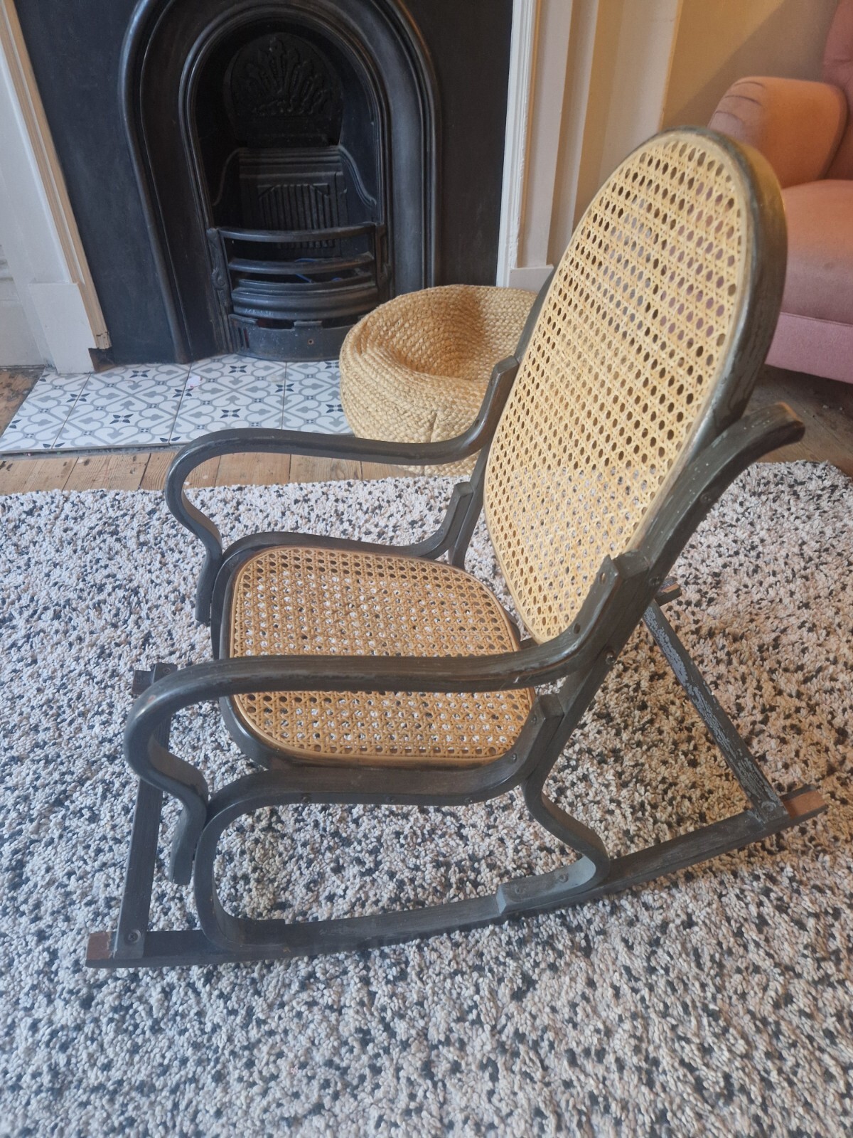 Childs Cane Rocking Chair eBay