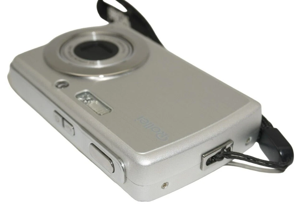 Rollei Digitalkamera Kompaktkamera 10MP Touchscreen Silber 3x Apogon Zoom XS-10 - Bild 4 von 4