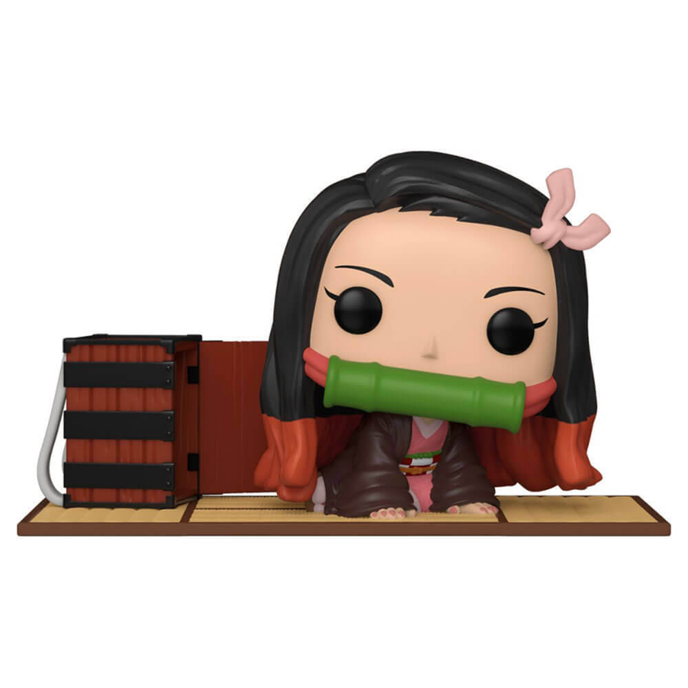 Demon Slayer Mini Nezuko en una caja ¡Pop exclusivo de EE. UU.! Juguete de figur