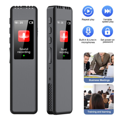 Mini Digital Voice Activated Recorder Pen Pocket Audio MP3 Player