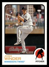 Josh Winder 2022 Topps Heritage #621 Minnesota Twins ROOKIE Buy10get5FREE