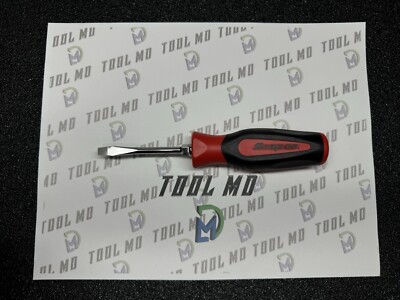 Snap-on Tools USA NEW RED 7/32'' Tip Soft Grip Flat Head Screwdriver SGD2B