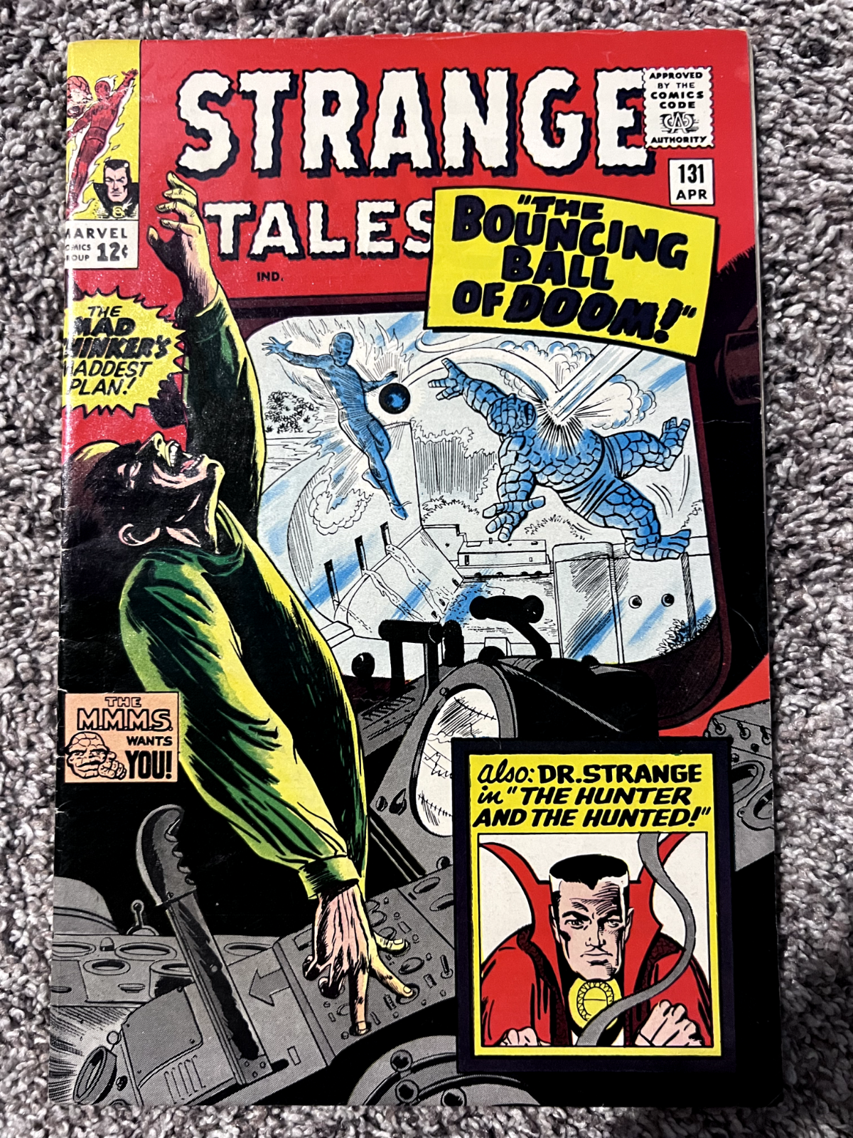 Strange Tales #131 VG/F The Bouncing Ball of Doom