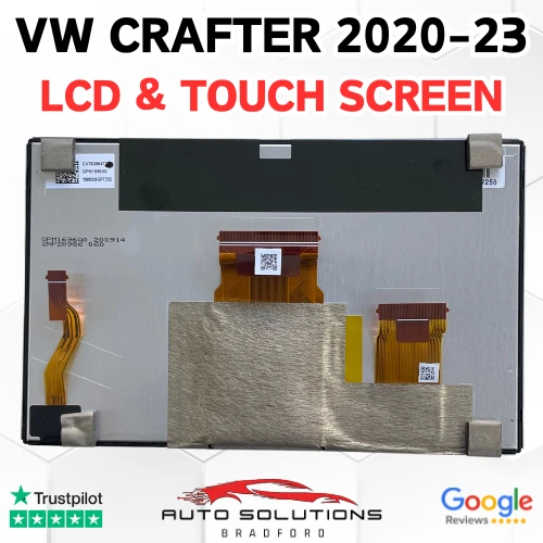 VOLKSWAGEN VW CRAFTER 2020-2023 LCD DISPLAY TOUCH SCREEN 6.5" REPAIR MEDIA UNIT SAT NAV